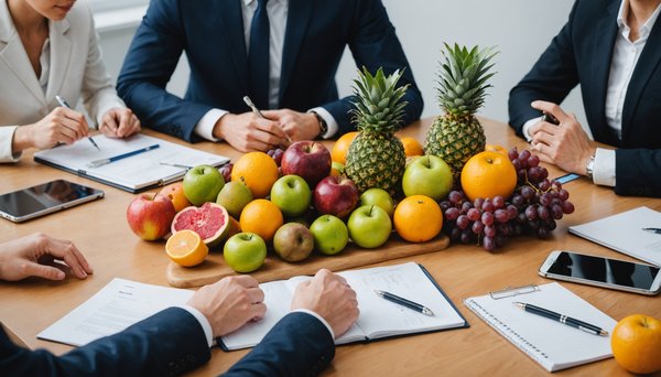 Boostez le moral de votre équipe avec des fruits au bureau